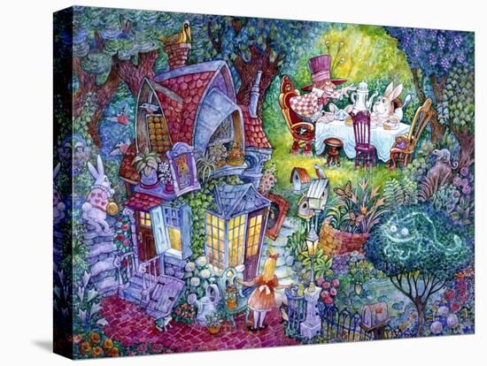 Alice and the Hatter-Bill Bell-Premier Image Canvas