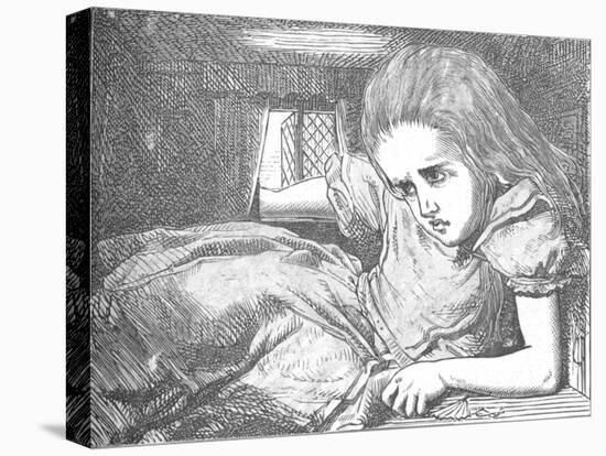 'Alice, as she grows larger', 1889-John Tenniel-Premier Image Canvas