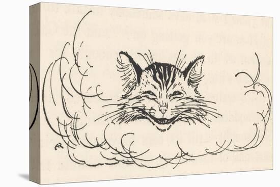 Alice: Cats Head in Cloud-Arthur Rackham-Premier Image Canvas