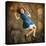 Alice falling down the Rabbit Hole-egal-Premier Image Canvas