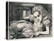 Alice in Wonderland-Vintage Apple Collection-Premier Image Canvas