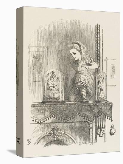 Alice Looking Through the Looking Glass 2 of 2: The Other Side-John Tenniel-Premier Image Canvas