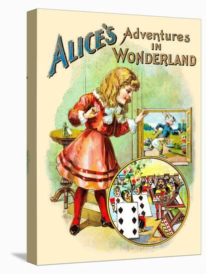 Alice's Adventures in Wonderland-John Tenniel-Stretched Canvas