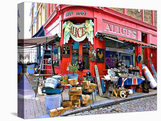 Alice's Antiques, Portobello Road in Notting Hill, London-Anna Siena-Premier Image Canvas