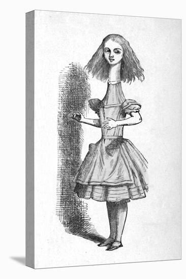 'Alice with a long neck', 1889-John Tenniel-Premier Image Canvas
