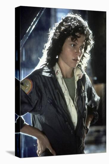 Alien, 1979 directed by Ridley Scott with Sigourney Weaver (photo)-null-Stretched Canvas