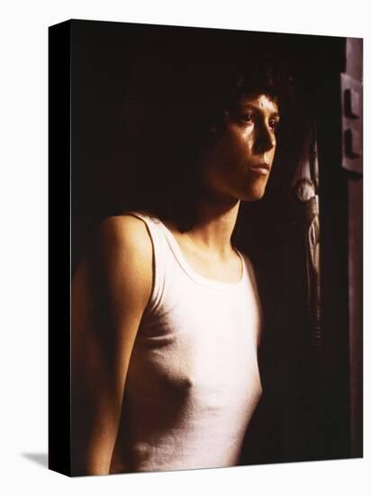 Alien, 1979 directed by Ridley Scott with Sigourney Weaver (photo)-null-Stretched Canvas