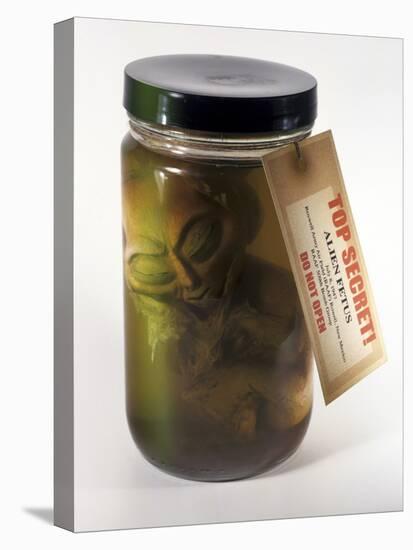 Alien In a Jar, Roswell, New Mexico, USA-Detlev Van Ravenswaay-Premier Image Canvas