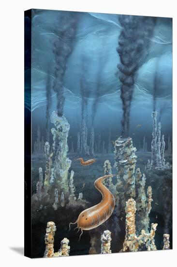 Alien Planet, Artwork-Richard Bizley-Premier Image Canvas