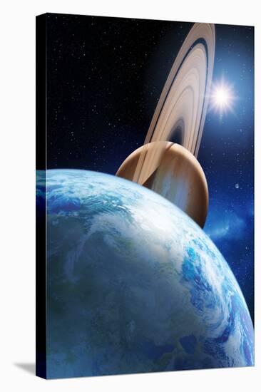 Alien Planetary System-Detlev Van Ravenswaay-Premier Image Canvas