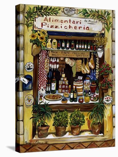 Alimentari Pizzicheria-Suzanne Etienne-Stretched Canvas