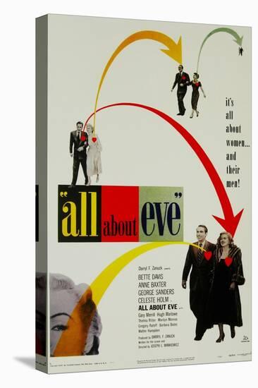 All About Eve, Directed by Joseph L. Mankiewicz, 1950-null-Premier Image Canvas