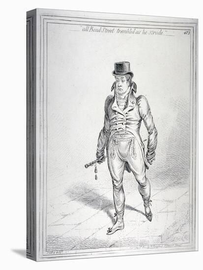 All Bond Street Trembled as He Strode, 1802-James Gillray-Premier Image Canvas