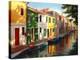 All in a Row-Arcobaleno-Stretched Canvas