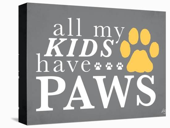 All My Kids Have Paws-Kimberly Glover-Premier Image Canvas