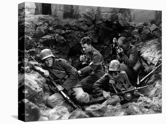 ALL QUIET ON THE WESTERN FRONT by Lewis Milestone with Ben Alexander, Lew Ayres, Louis Wolheim, 193-null-Stretched Canvas