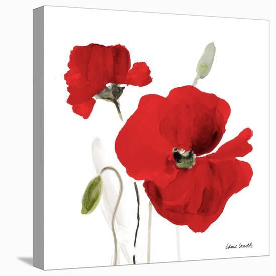 All Red Poppies I-Lanie Loreth-Stretched Canvas