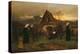 All Soul's Day in the Cemetery-Ludwig Friedrich Wilhelm Riefstahl-Premier Image Canvas