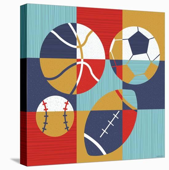 All Star Sports-Heather Rosas-Stretched Canvas