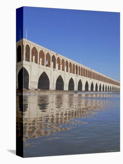 Allahverdi Khan Bridge River, Isfahan, Middle East-Robert Harding-Premier Image Canvas