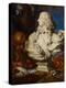 Allegorical Still Life with Bernini's Bust of Francis I D'Este-Francesco Stringa-Premier Image Canvas