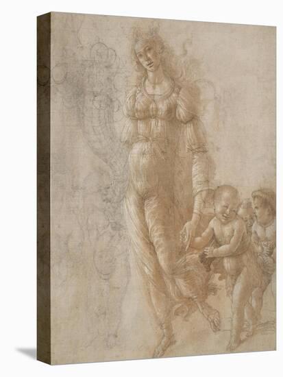 Allegory of Abundance or Autumn-Sandro Botticelli-Stretched Canvas