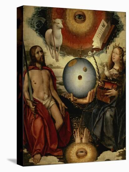 Allegory of Christianity-Jan Provost-Premier Image Canvas