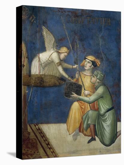 Allegory of Good Government, Commutative Justice or Commutative Punishment-Ambrogio Lorenzetti-Premier Image Canvas