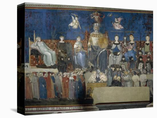 Allegory of Good Government-Ambrogio Lorenzetti-Premier Image Canvas