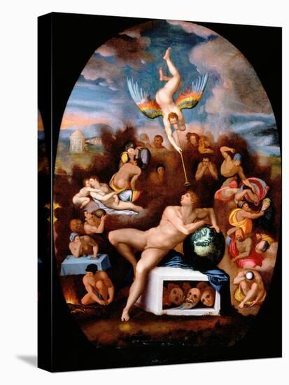 Allegory of Human Life-Alessandro Allori-Premier Image Canvas