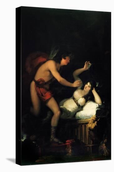 Allegory of Love (Cupid and Psych)-Francisco de Goya-Premier Image Canvas