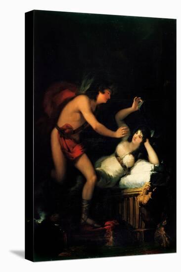 Allegory of Love (Cupid and Psyche) - Painting, 1798-1805-Francisco Jose de Goya y Lucientes-Premier Image Canvas