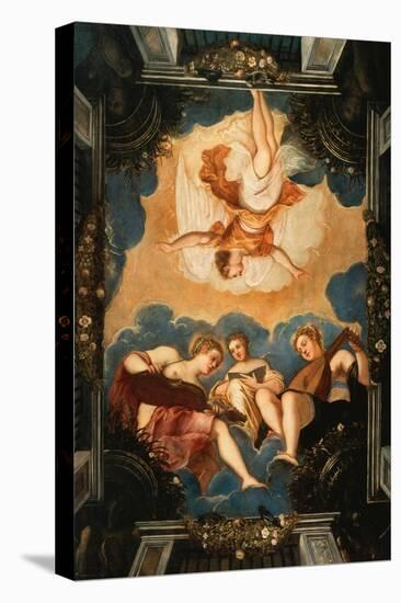 Allegory of Music-Jacopo Robusti Tintoretto-Premier Image Canvas