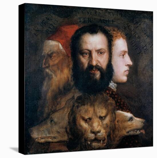 Allegory of Prudence, C1565-1570-Titian (Tiziano Vecelli)-Premier Image Canvas