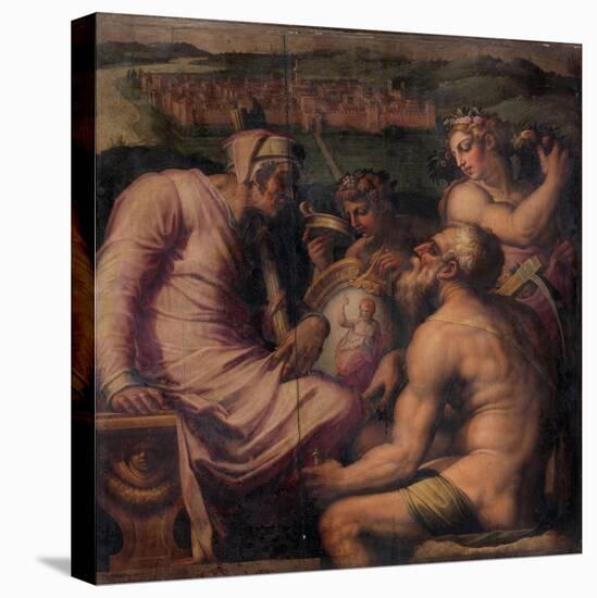 Allegory of San Giovanni Valdarno, 1563-1565-Giorgio Vasari-Premier Image Canvas