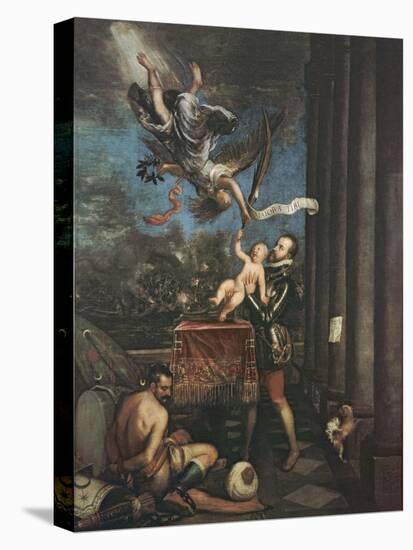 Allegory of the Battle of Lepanto, 1573-1575-Titian (Tiziano Vecelli)-Premier Image Canvas