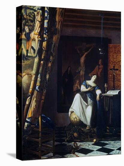 Allegory of the Faith, C1670-Johannes Vermeer-Premier Image Canvas