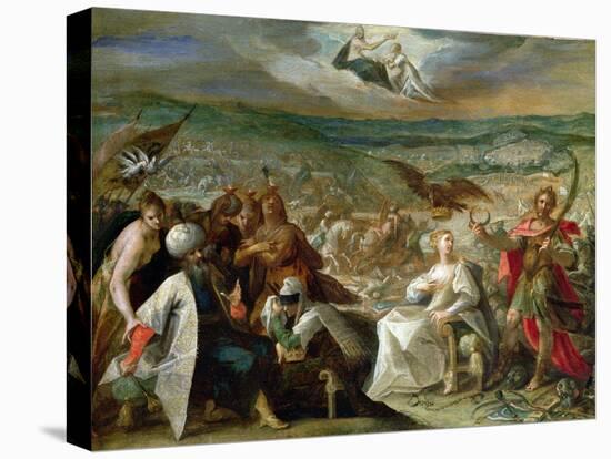 Allegory of the Turkish Wars: The Capture of Stuhlweissenburg, 1603-4-Johann or Hans von Aachen-Premier Image Canvas