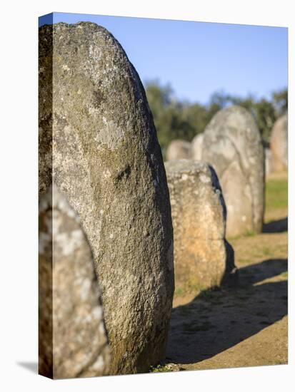 Almendres Cromlech Ancient Stone Circle. Portugal-Martin Zwick-Premier Image Canvas