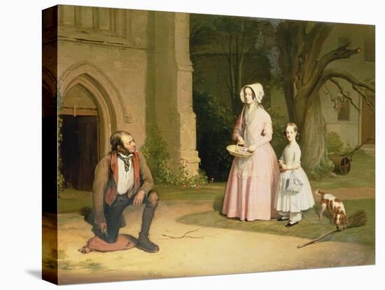 Alms Giving-William Elmes-Premier Image Canvas