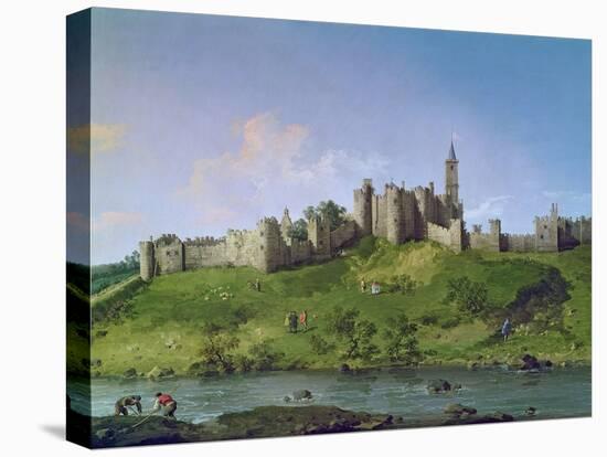 Alnwick Castle-Canaletto-Premier Image Canvas