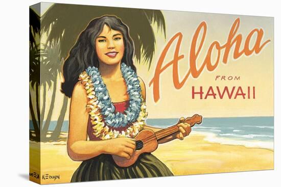 Aloha from Hawaii-Kerne Erickson-Stretched Canvas