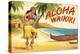 Aloha Waikiki-Kerne Erickson-Stretched Canvas