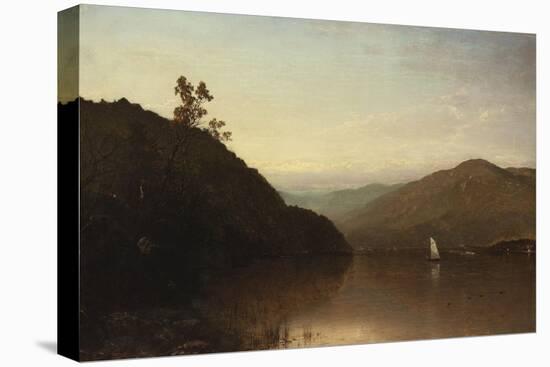 Along the Hudson-John Frederick Kensett-Premier Image Canvas