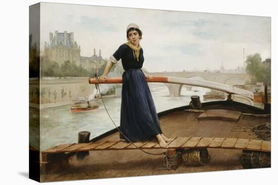 Along the Seine, 1879-Henry Bacon-Premier Image Canvas