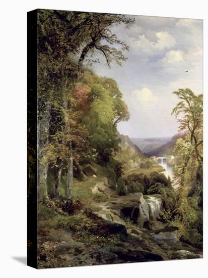 Along the Wissahickon-Thomas Moran-Premier Image Canvas