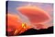 Alpenglow at sunset on Machapuchare, Nepelese Himalayas-Ashley Cooper-Premier Image Canvas