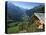 Alpine Cabin, Wengen and Lauterbrunnen Valley, Berner Oberland, Switzerland-Doug Pearson-Premier Image Canvas