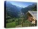 Alpine Cabin, Wengen and Lauterbrunnen Valley, Berner Oberland, Switzerland-Doug Pearson-Premier Image Canvas