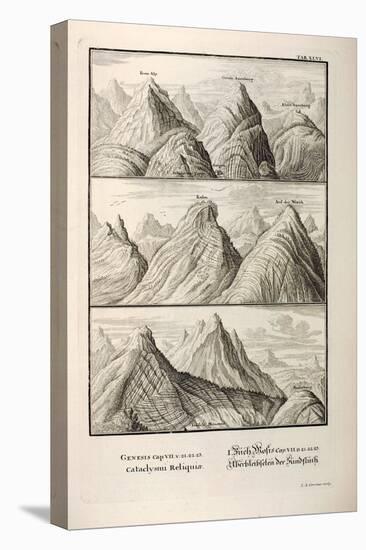 Alpine Geology Flood Evidence Scheuchzer.-Stewart Stewart-Premier Image Canvas